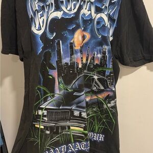 Kendrick Lamar and SZA concert tshirt